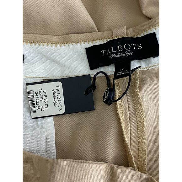 New Talbots Signature Ankle Pants Women's Size 14 - Picture 3 of 7
